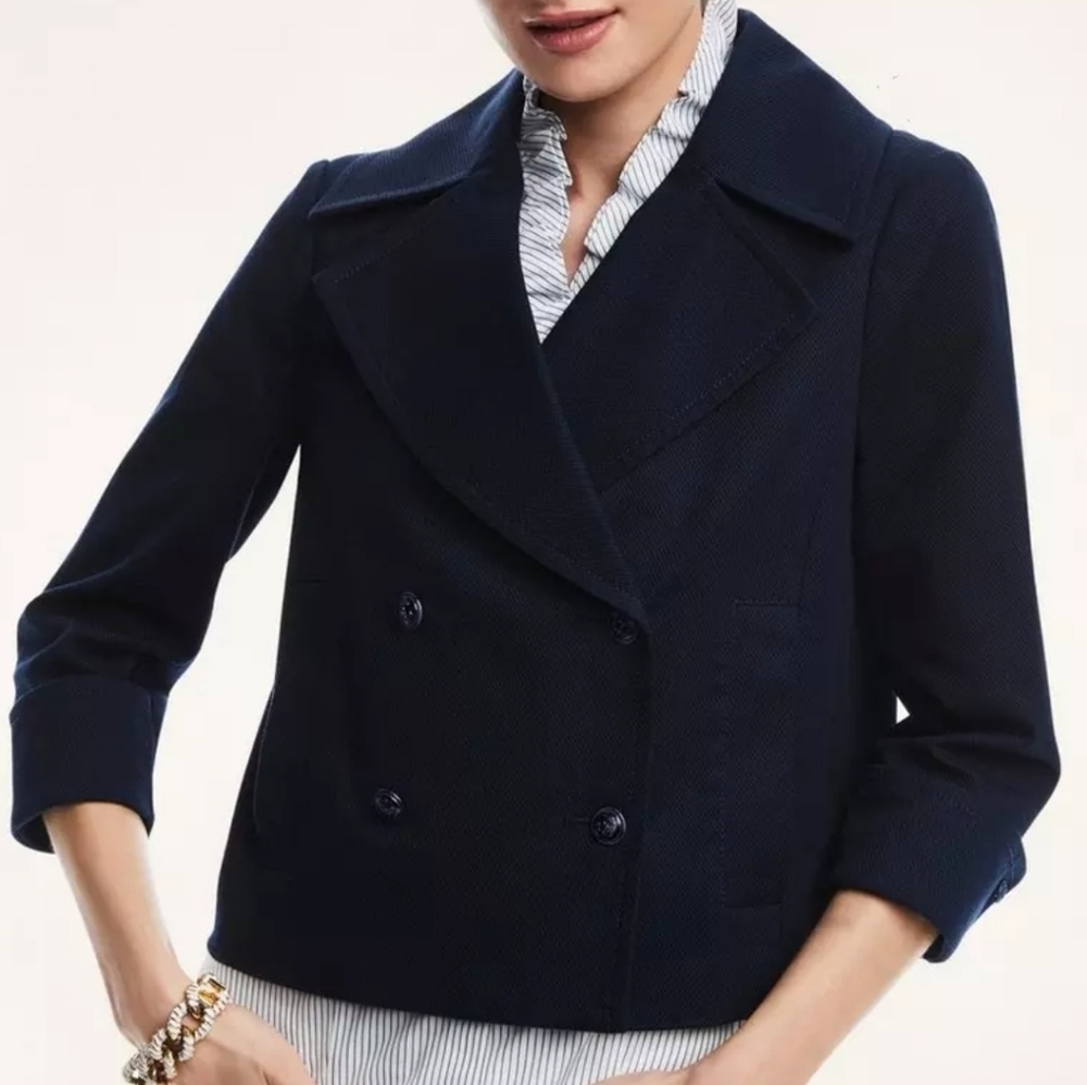 New!Brooks Brothers‎ Stretch Cotton Nautical Jacket - Picture 2 of 16